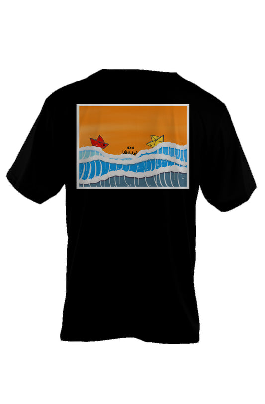 Oversized Wave T-Shirt