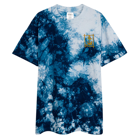 LBXJUVE artist Oversized tie-dye t-shirt