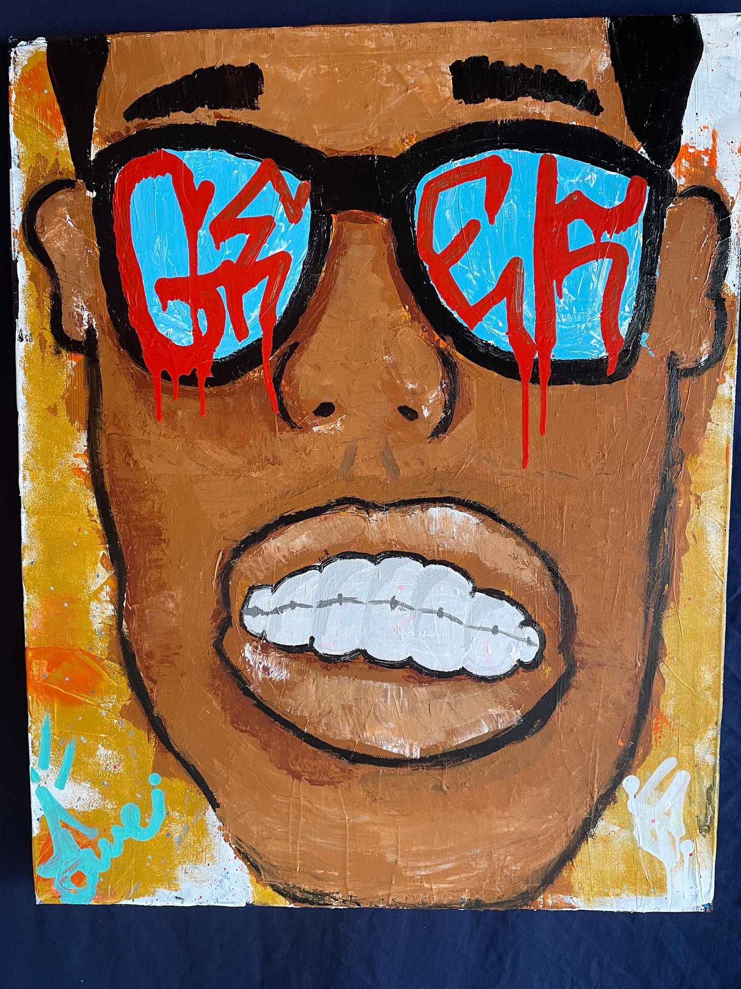 Geek III......24x30 Acrylic Painting